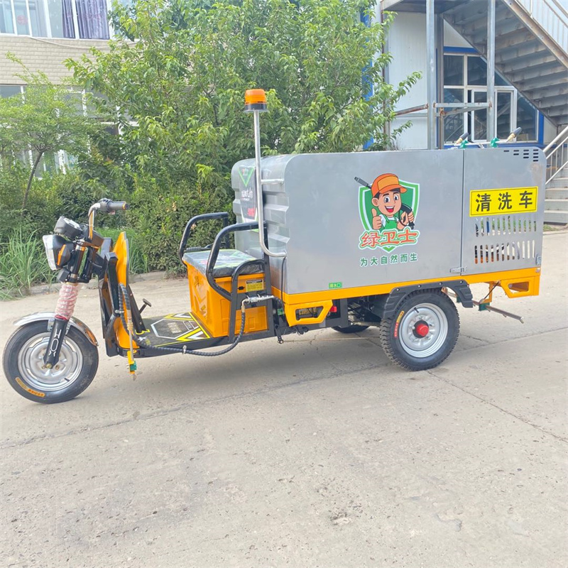 成都电动高压冲洗车CX700A（不锈钢箱体）