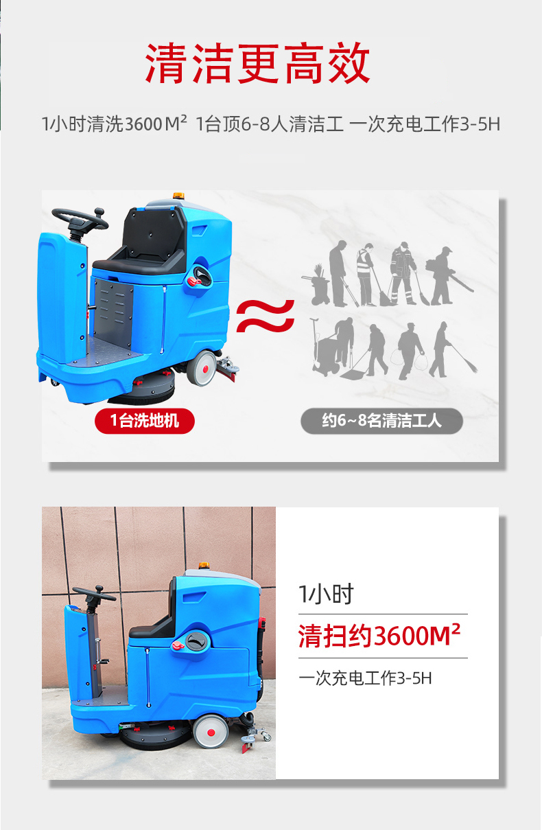 成都驾驶式洗地机更适合用在高铁站